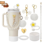 feng Compatible With Stanley Cup Accessories Set, Stanley Accessories 40 Oz, Accesorios Stanley With