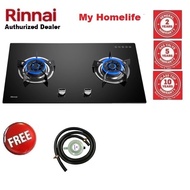Rinnai RB-982G 2-Burner Flexi Hob Built-in Gas Hob (Glass)