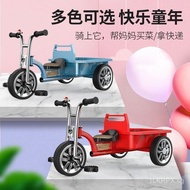 Children's Tricycle Bicycle with Bucket Double Bicycle Baby's Stroller Toy Car Children's Bicycle Gift