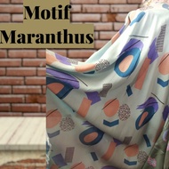 kain rayon viscose motif Maranthus