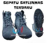 Sepatu pdl satlinmas abu linmas baru