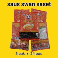 (5 packs) Swan Chili Sauce Sachet 5 packs x 24 pcs Fried Chicken