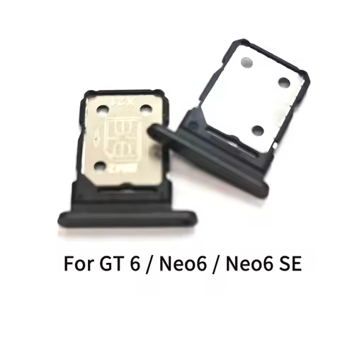 For Realme GT 6 / Neo6 / Neo6 SE SIM Card Tray Slot Holder Adapter Socket Repair Parts