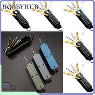 HOBBYHUB Key Organizer, Modern with Screwdriver Keys Fob with Clip,  Metal Multi-function Holds 2-6 