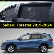 Magnet For Subaru Forester 2019-2024 Car Window Sunshade Sun Shade UV Protection Car Curtains Car Ac