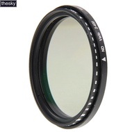 55mm ND2 to ND400 Adjustable Variable Filter