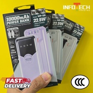 100% ORIGINAL CCC Certified 3C 认证可以空运上飞机✈充电宝 WP-43 WP-59 WP-80 High Power Output Power Bank