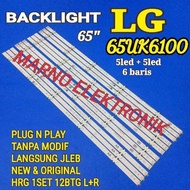 LG 65IN LED TV BL BACKLIGHT 65UK6100 65 INCH 65UK6100 10K 3V