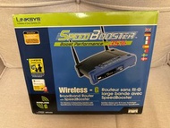 Linksys Wireless G Broadband Router with Speedbooster