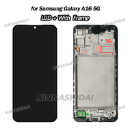 LCD For Samsung Galaxy A16 5G LCD Display LCD Display Touch Screen With Frame Digitizers Assembly Fo