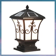 [hotkeystore.] Solar Pillar Light Outdoor Dusk to Dawn Outdoor Solar Lamps
