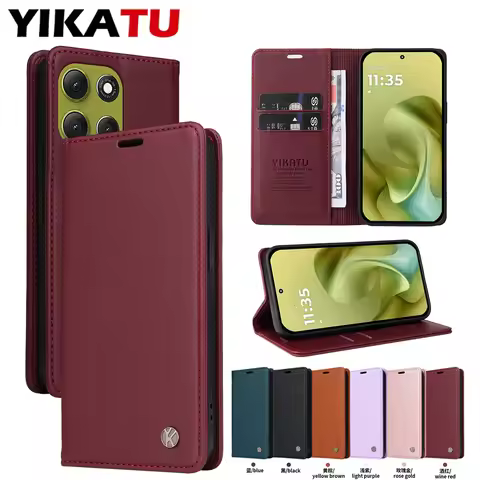 Magnetic Flip Wallet Leather Case For Motorola MOTO Edge 70 5G 60 Pro 50 60 Fusion 50 Ultra 40 50 NE