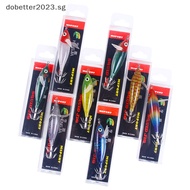 [DB] 9.5cm 10g Horizontal Squid Jigs Fishing Lure Artificial Squid Hook Jigging Baits For Sea Fishing Cuttlefish EGI Luminous Box Kit [Ready Stock]