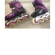 DLF Black Purple roller blade