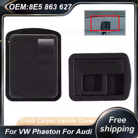 Car Trunk Lining Trunk Carpet Handle Cover 8E5 863 627 For Volkswagen Phaeton For Audi A3 S3 A4 B6 B