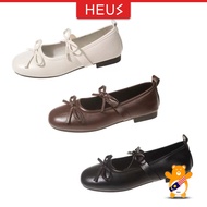 HEUS Myla Flats Black Flats Cream Flats Brown Flats