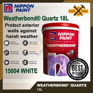 Nippon Paint 18L Weatherbond White Paint 15004