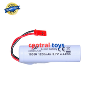 baterai rc boat HJ819 tipe li-ion 18650 3.7v 1200mAH JST li ion 3.7v