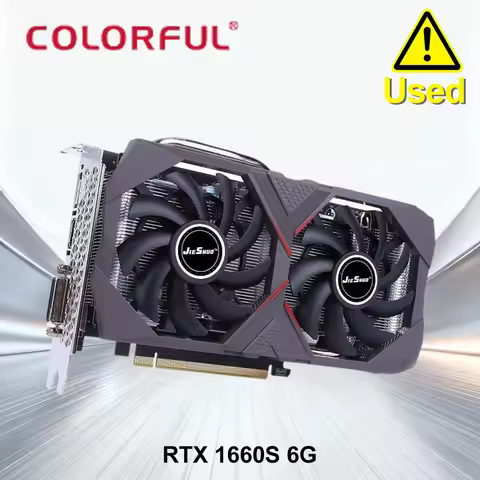 Colorful GTX1660 Super 192bit Gaming 1660s GTX1660S Cards 1660 S Graphics Card Gpu Desktop Pc GeFor 