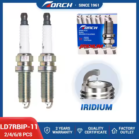 2-8PCS Iridium Platinum Spark Plugs Torch LD7RBIP-11 Replace for candles Honda 12290-5R0-003 Denso D