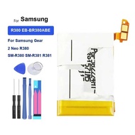 Watch Battery For Samsung Gear 2 Neo R380 SM-R380 SM-R381 R381 EB-BR380ABE High Compatibility 300mAh