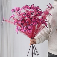 Simulation Small Butterfly Reed Branch Material Decorative Flower Phalaenopsis Trunk Branch Simulati
