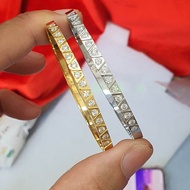 Bright, non-fading Full diamond bracelet with hidden stones, beautiful products - long-lasting brace