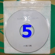 Đĩa CD trắng ghi xóa CD-RW RITEK sản xuất tại Đài Loan chất lượng cao