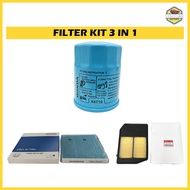 3 IN 1 CABIN AIR OIL FILTER KIT HONDA STEPWGN RP1 RP2 RP3 RP4 (2015-2021)