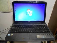 Acer ASPIRE 5738Z（3）15.6吋 雙核筆電（鍵盤故障） 【外觀良】＜零件機＞