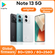 Re-furbished Phone Redmi Note 13 5G 256GB MTK Dimensity 6080 140Hz Used Phone 98% New LCD Display 64