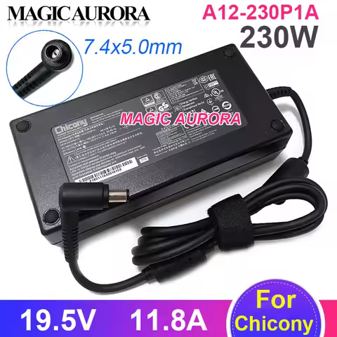 Original A12-230P1A ADP-230EB T Laptop Adapter Charger 230W 19.5V 11.8A For MSI GE75 GE73VR GT72VR G