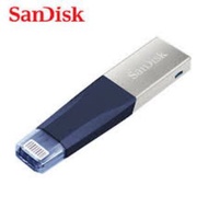 全新有包裝紙盒原裝行貨iXpand Flash Drive(for iPhone , iPad &amp; Computers) SDIX40N-064G-GN6ND iXpand mini 64GB Blue USB 3.0  適用於 IPHONE 的 SANDISK IXPAND MINI 隨身碟