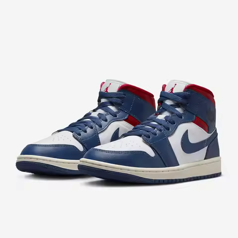 Nike genuine Air Jordan 1 Mid women's sports and casual shoes BQ6472-146