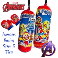 Avengers SpiderMan Boxing Punching and Glove Set Spiderman Punching Bag Boxing Play Set for Kids wit