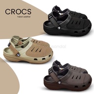 Crocs Yukon Leather Clog Men's Sandals Shoes