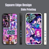 Casing For OPPO A71 F9 Pro Reno6 Z Reno5 A94 A8 A31 2020 A1K A7X Kpop Demon Hunters Pink Aesthetics 