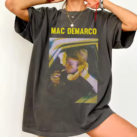 Mac DeMarco T-shirt, Another one album tee, Summer shirts, Cute shirts, indie graphic tees, Trendy s