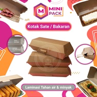Kraft Satay Box Long Box Corndog Box Hotang Box Hotdog Box Grilled Sausage Box 20x6x7 20x6 23x9.5x7 