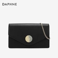 Daphne/達芙妮正品春新款 時尚優雅淑女簡約信封包鏈條斜小方包單肩女包 全新庫存清倉 挑戰最低價 任選3件免運費