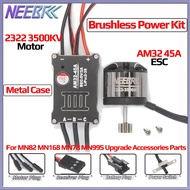 NEEBRC AM32 45A Brushless ESC 2322 3500KV Outrunner Brushless Crawler Motor For MN99s MN168 MN82 MN7