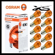 Osram Bulb 7507 - 1141 12V 21W - PY21W - Signal Lamps - Original Metal Base Price for 1pc 