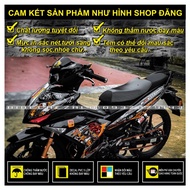 EXCITER 150 PANDA REMOVABLE STICKER -