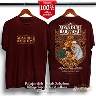 KAOS SANTRI KUALITAS DISTRO 100% CATTON PREMIUM / KAOS ADAB DULU BARU ILMU LENGAN PENDEK KEREN TERBA