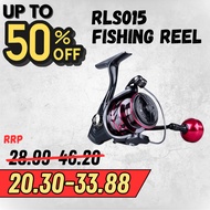 【RLS015】Long Cast Spinning Reel murah HB500-7000 5.2:1 Stainless Steel Mesin Pancing Metal Spool 10K