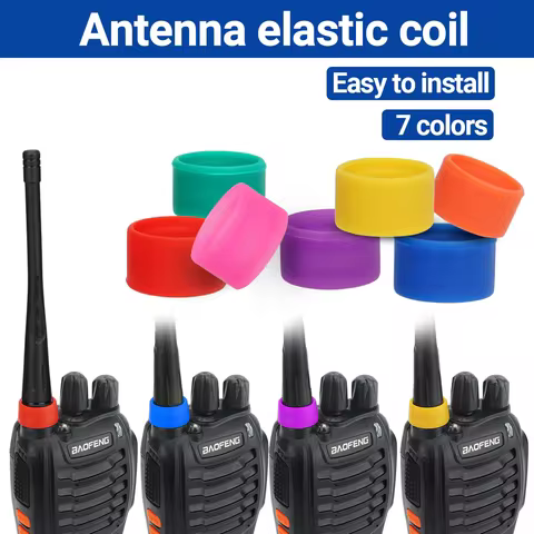 Antenna Specific Lightweight Tension Coil compatible with Baofeng BF-888s UV-5R F22 BF-T20 UV-5RH UV