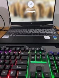 HP Pavilion Gaming Laptop 17-cd0 i7-9750H 8G 256-SSD NA GeForce GTX 1660 Ti Max Q 4GB 17.1" 1920x108