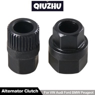 QIUZHU 33 Teeth Hexagon Generator Pulley Removal Tool Alternator Clutch Free Wheel Pulley Removal To