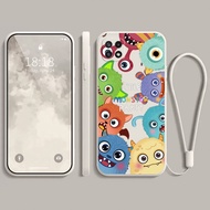 Phone case for Samsung A22 5G Monsters cute case soft phone case cover