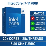 CPU INTEL CORE I7-14700K LGA 1700 (CPU) I7-14700KF No Fan